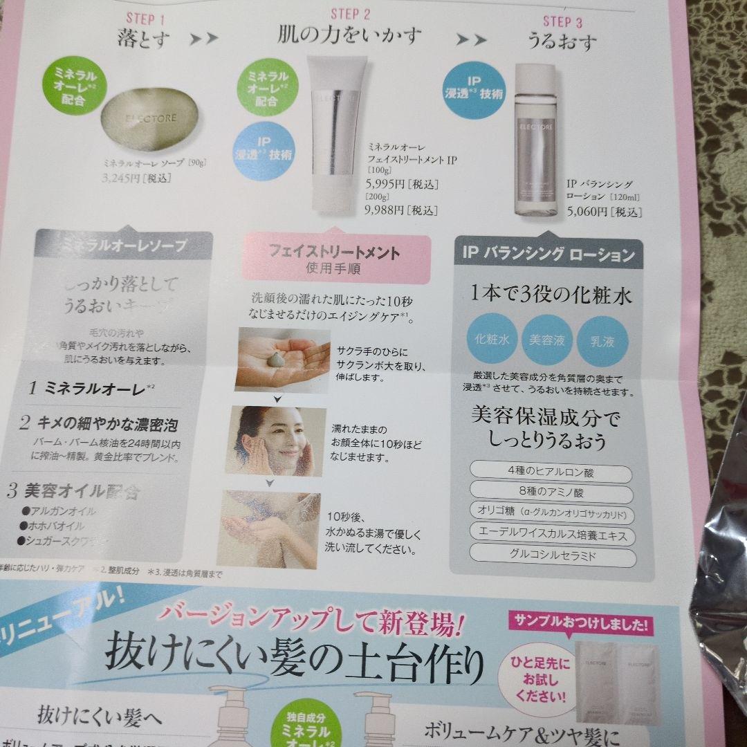 エレクトーレミネラルオーレフェストリートメントIP650グラム特別セット