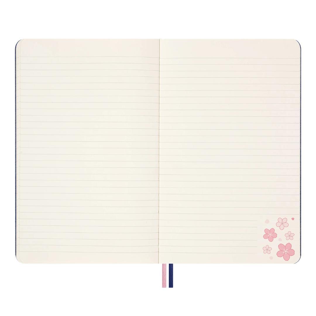 モレスキン 2025年 さくらノート ラージ 2冊 ＆ 鉛筆4本 BOXセット