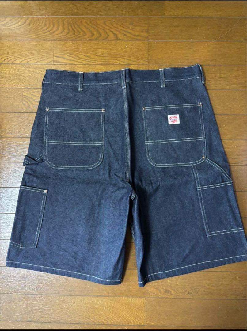 【サイズL】saint mxxxxxx デニムショーツ　リジット