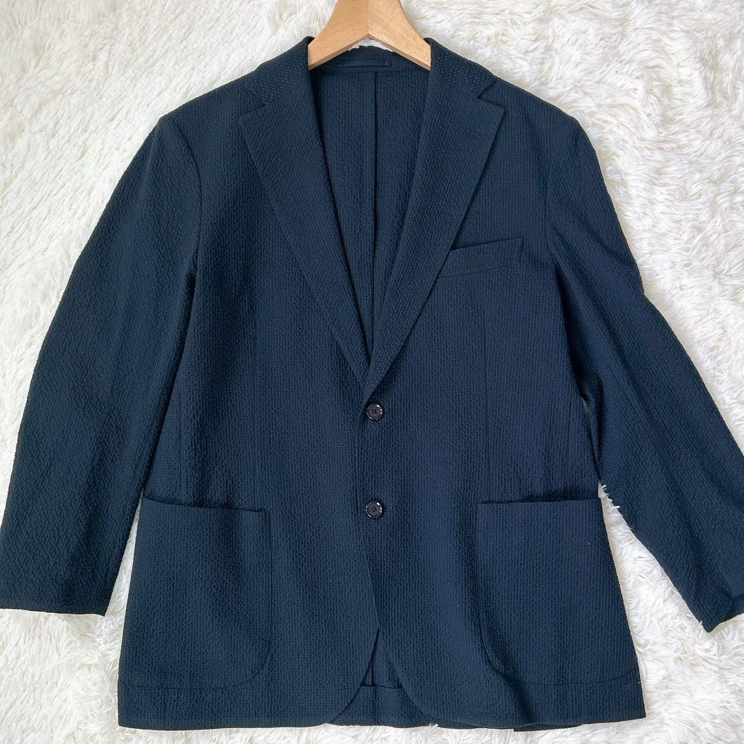 【美品】MACKINTOSH テーラード ネイビー LL 40 大きいサイズ