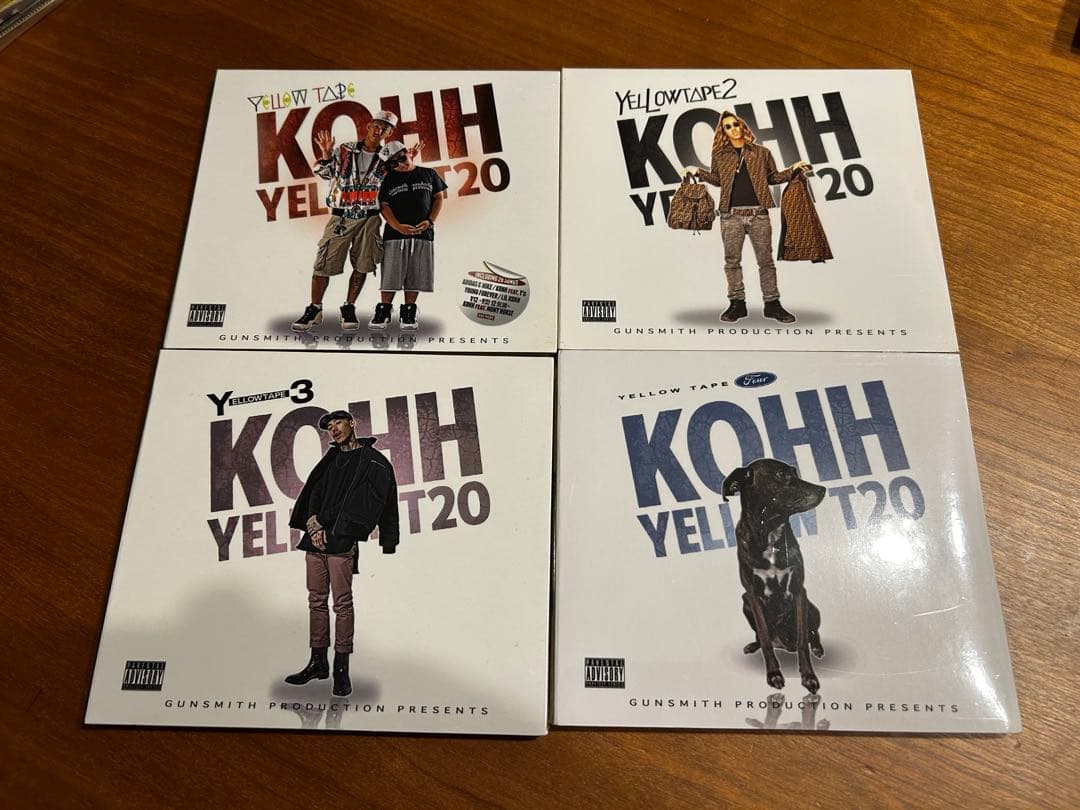 【未開封】yellowtape 1.2.3.4 KOHH 特典CD-R付