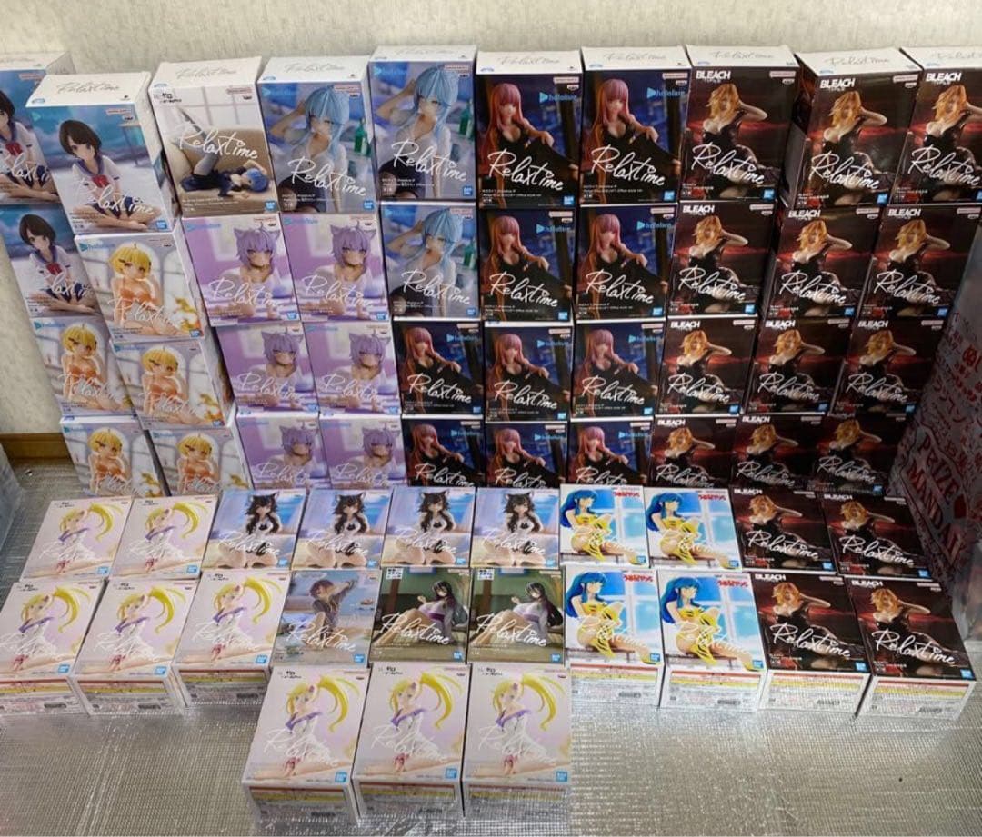 ホロライブ　BLEACH うる星やつら　126個　大量　リゼロ　転スラ　など