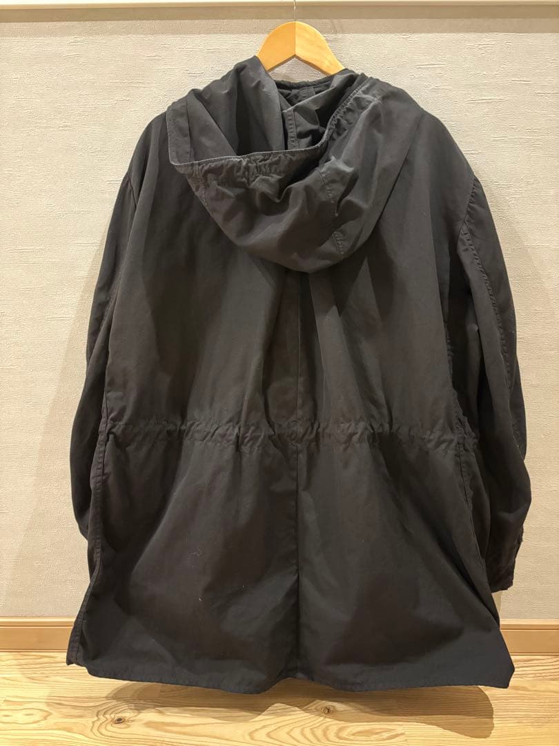 スウェーデン軍 スノーパーカー 黒染　XL相当