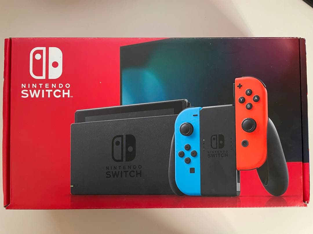 Nintendo Switch （Joy-Conなし、microSD付属）