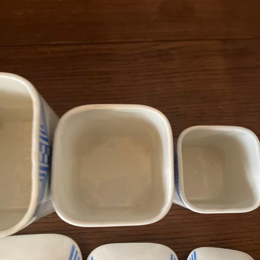 フランスアンティークキャニスターFAIENCER D′ONNAING NORD