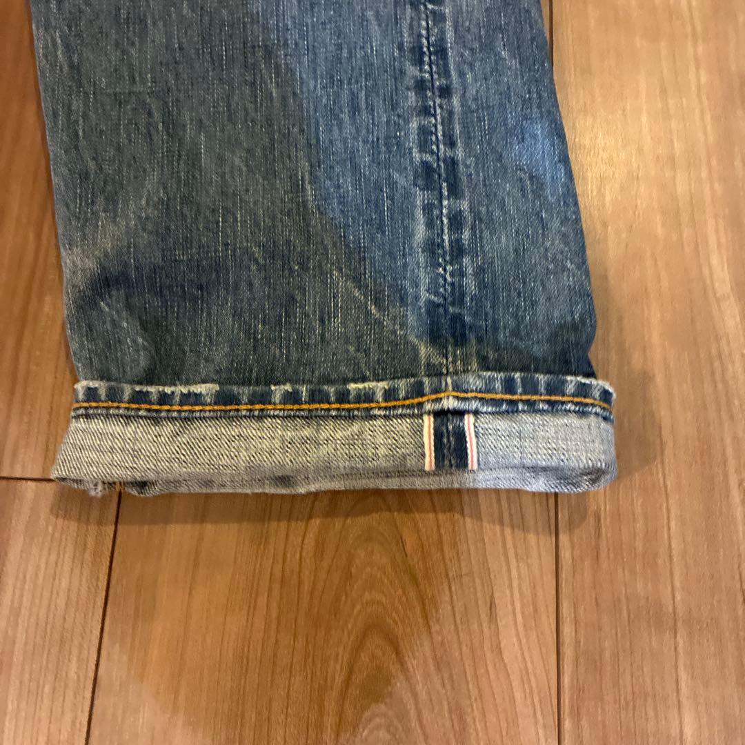 cootie デニム　リペア　ダメージ　34 36 Ｌ　ＸＬ③