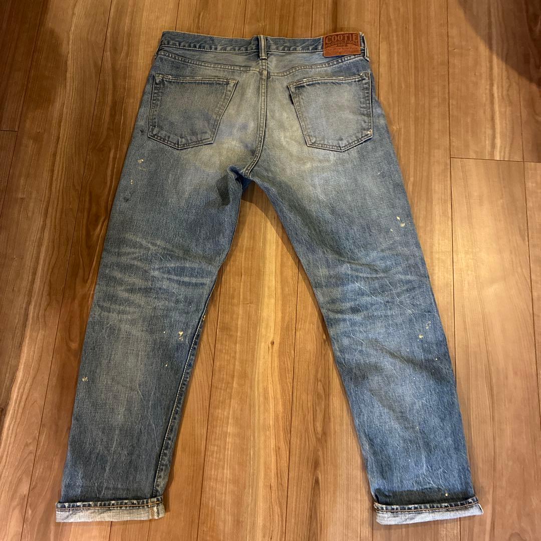 cootie デニム　リペア　ダメージ　34 36 Ｌ　ＸＬ③
