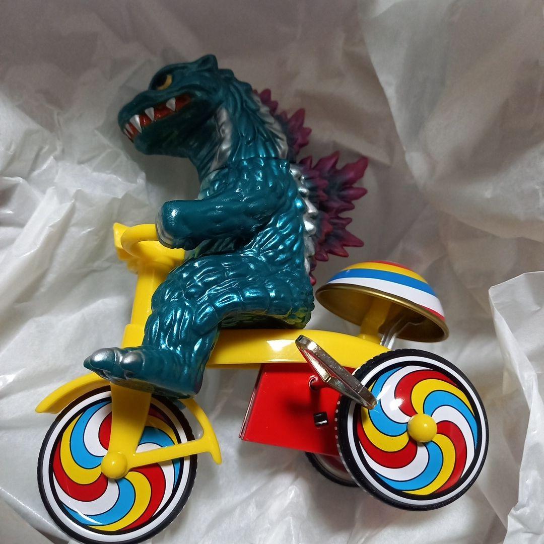 ゴジラ三輪車 ゴジラ M1号 ソフビ 怪獣 昭和レトロ メカゴジラ