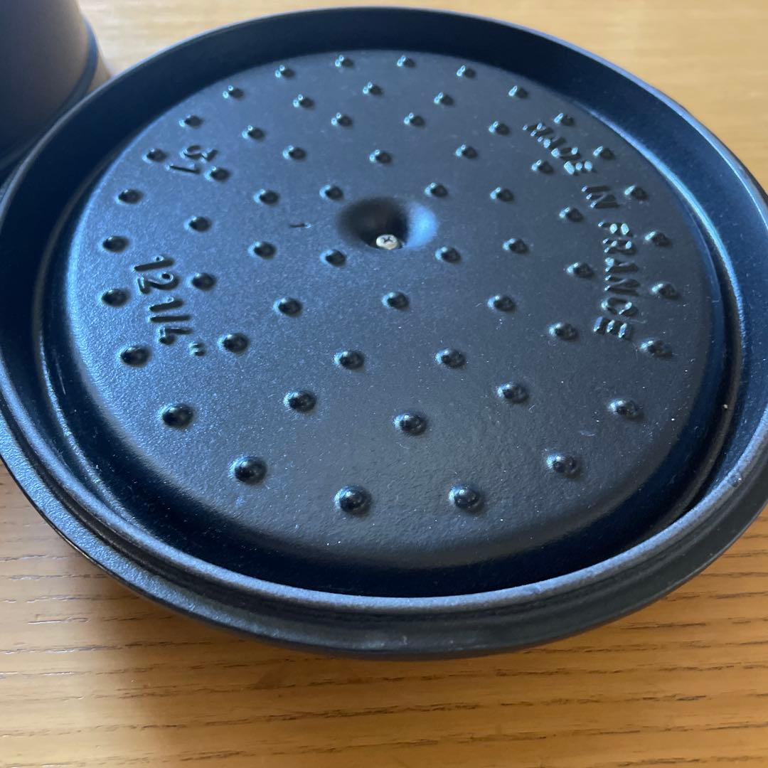 新品 ストウブ ピコ・ココット 31 cmオーバルブラック