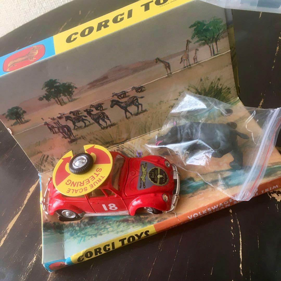 新品 最安値 コーギー ワーゲン ビートル サファリ ミニカー ビンテージ