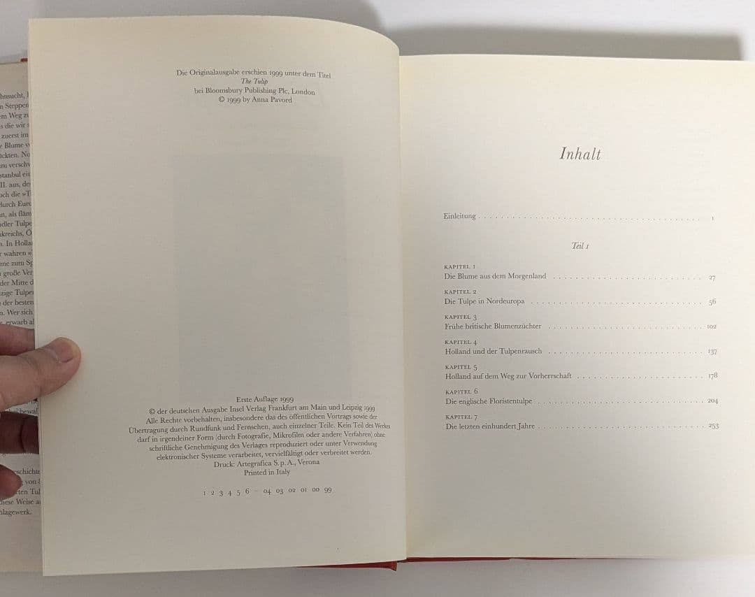 洋書　Die Tulpe. Eine Kulturgeschichte