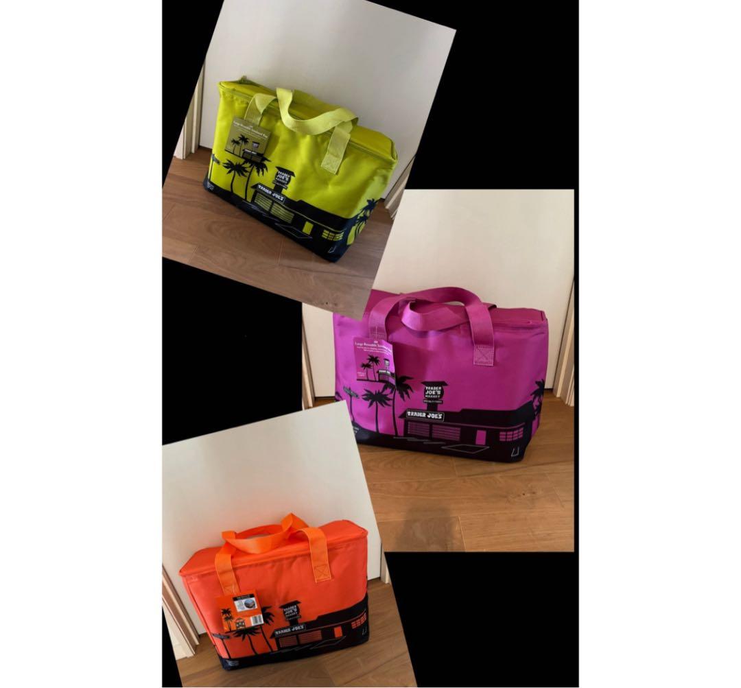 希少新品タグ付★TRADER JOE'Sトレーダージョーズ 保冷バッグ　大