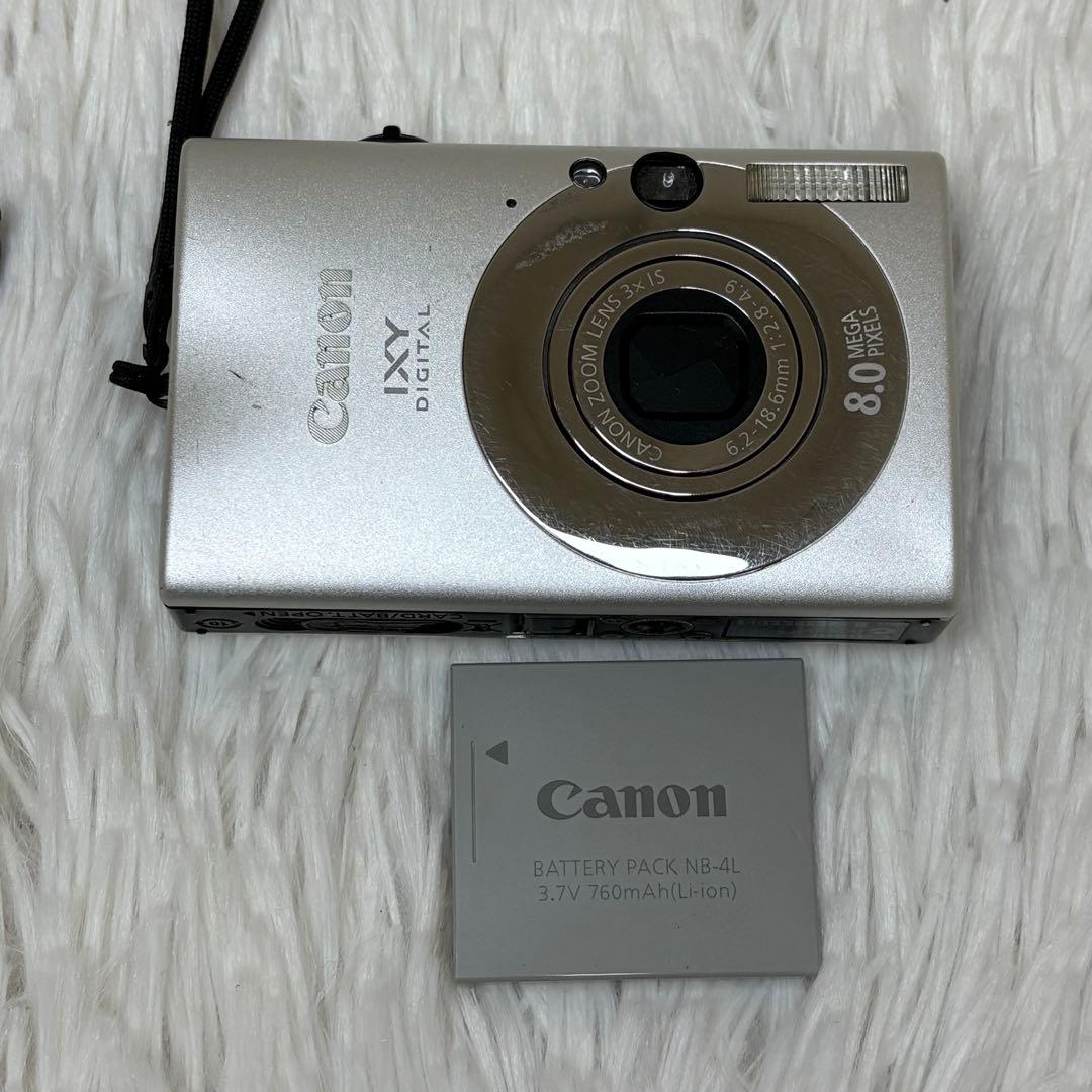 Canon カメラ　IXY 20IS PC1271 シルバー　 コンデジ　動作品