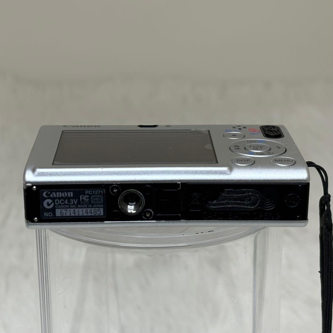 Canon カメラ　IXY 20IS PC1271 シルバー　 コンデジ　動作品