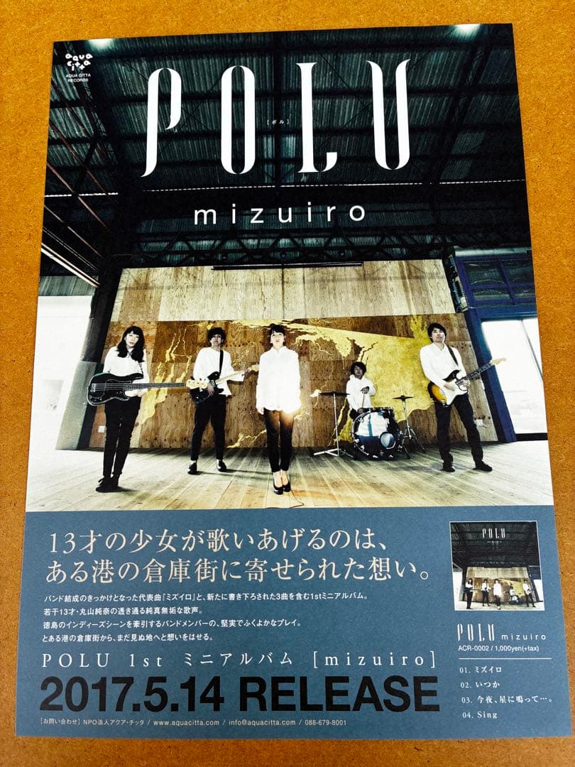 丸山純奈　POLE CD•フライヤー