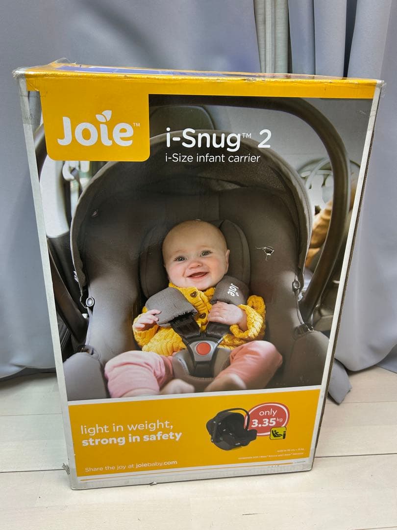 ジョイー　アイ・スナグ2　ベビーシート　美品　箱・説明書付