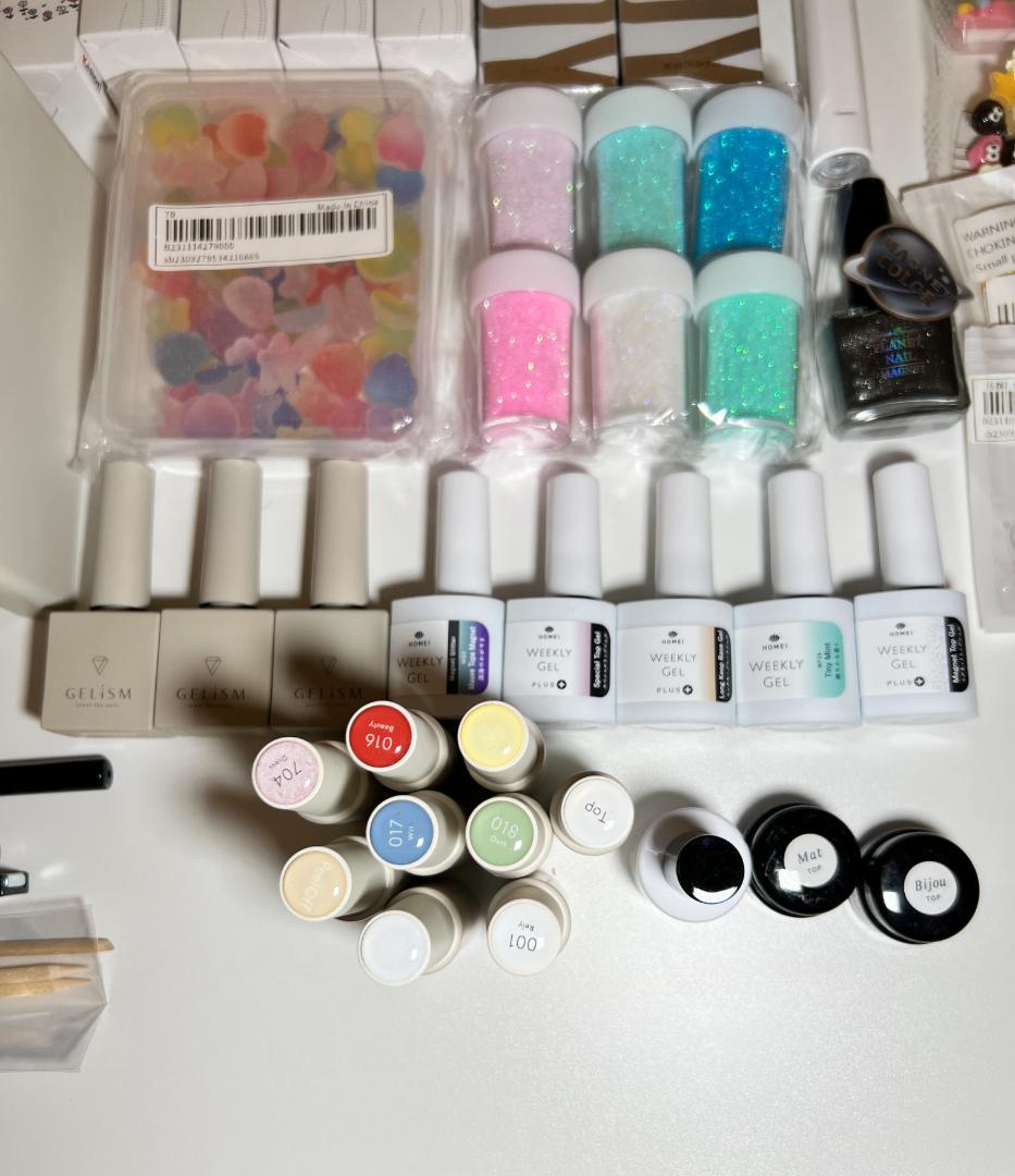 セルフネイルセット （シリラ ジェルネイルライトなど）