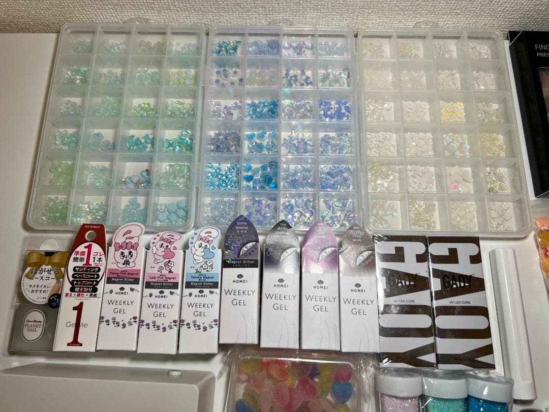 セルフネイルセット （シリラ ジェルネイルライトなど）