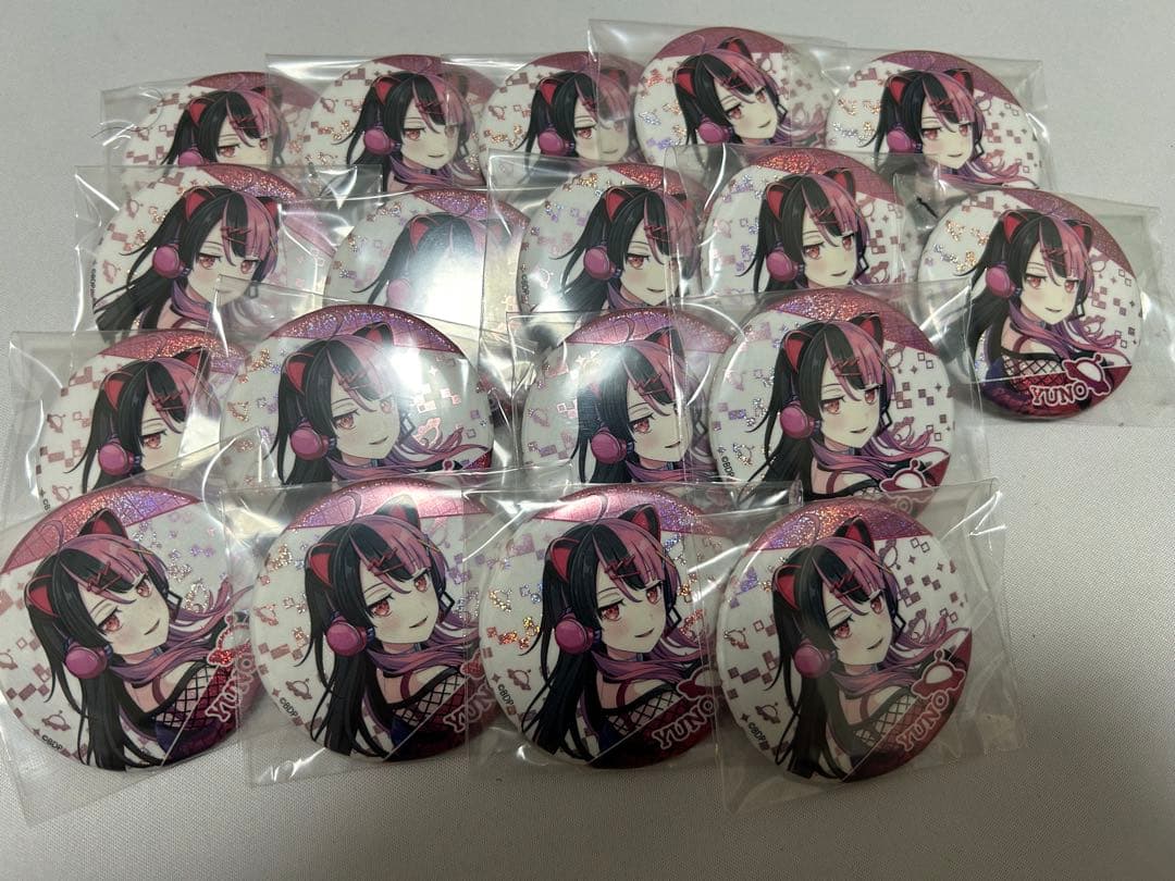 バンドリ 10th 夢限大みゅーたいぷ 千石ユノ 缶バッジ 18個セット