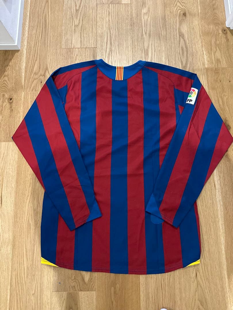 FC Barcelona 05-06シーズン　ホーム　長袖　メンズM
