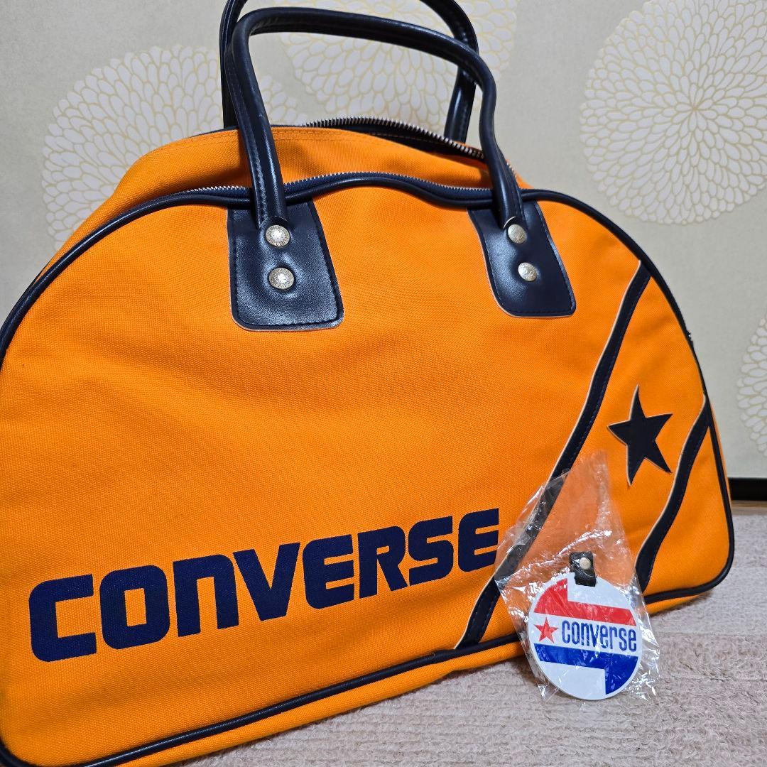 ✨昭和レトロ80s コンバース　ボストン キーホルダー付