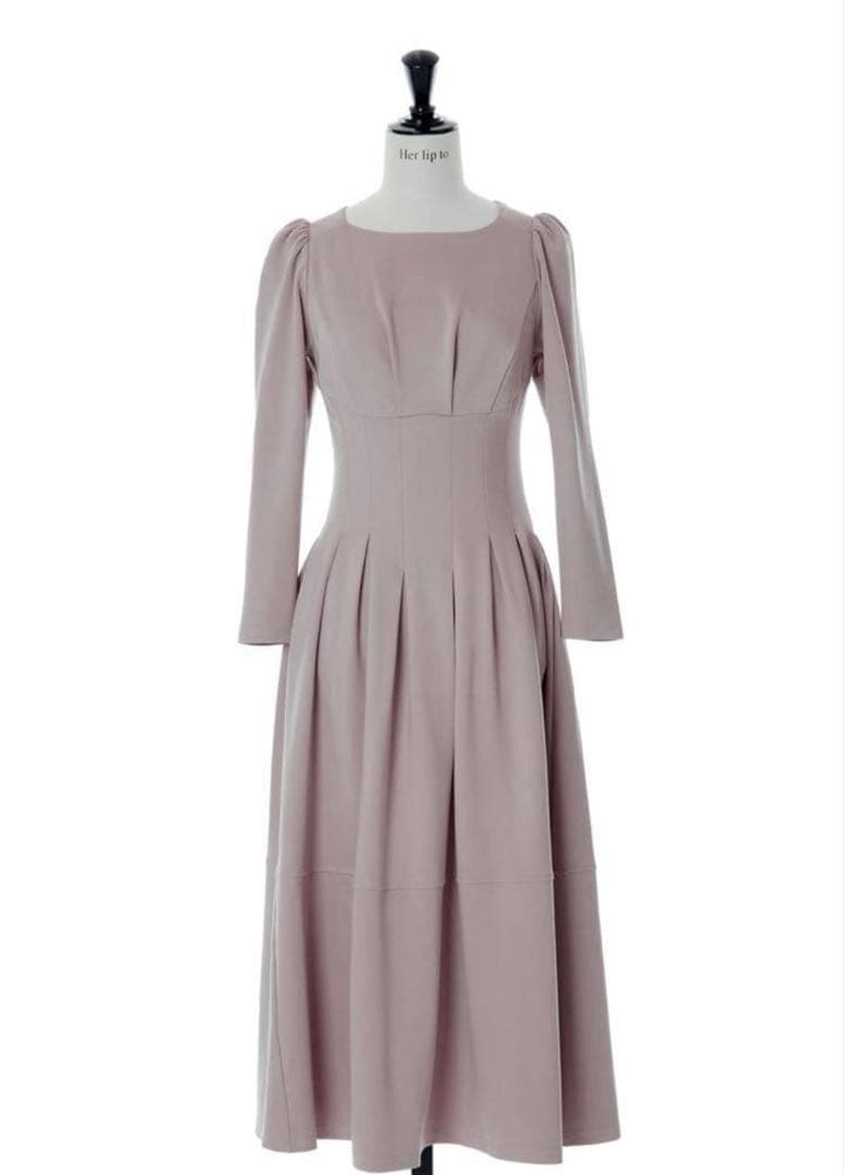 herlipto Marylebone Midi Dress ポンチドレス