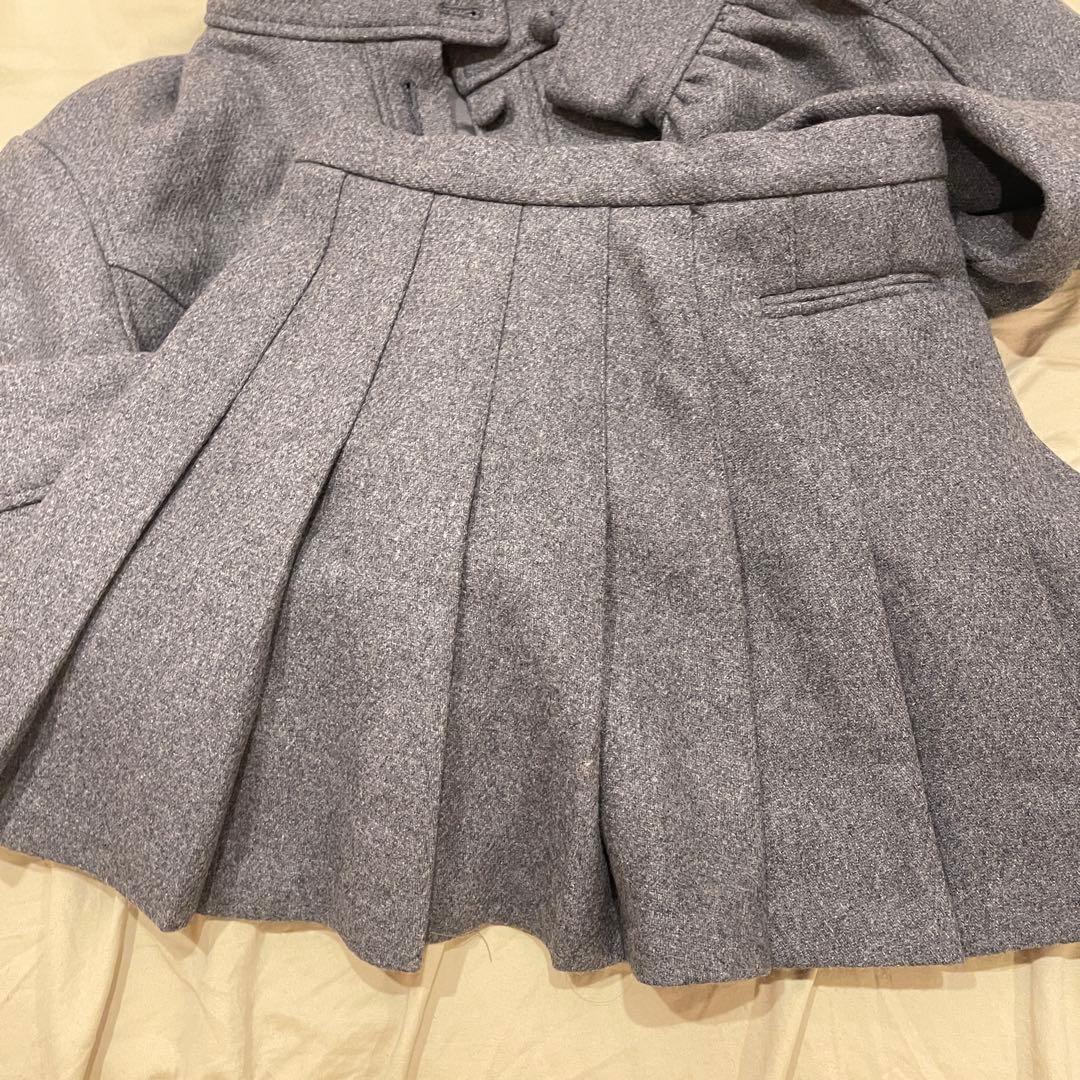 Zoey stand neck jacket skirt mサイズ　セット