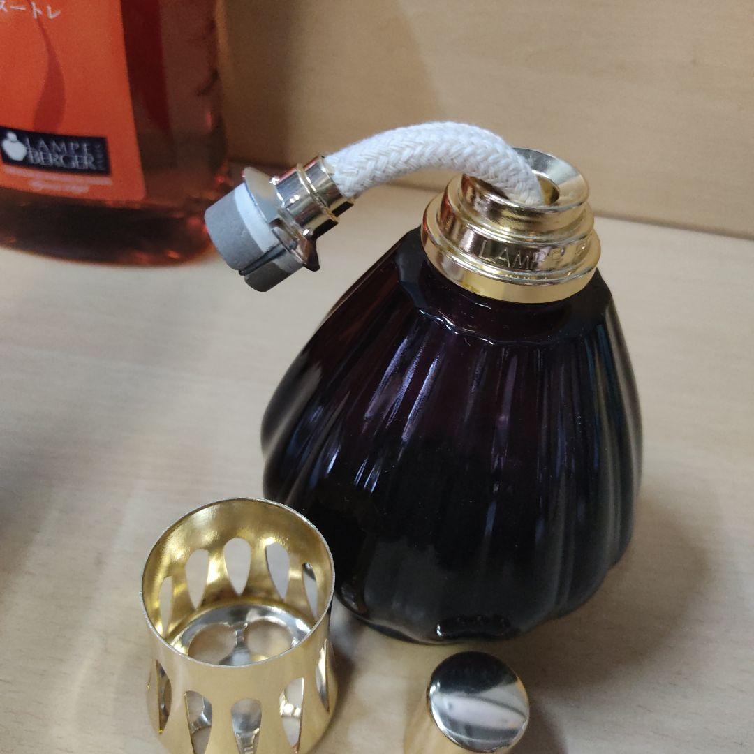 ランプベルジェ ランプ、未使用オイル3本　 tr