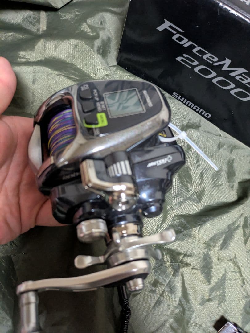 【早い者勝ち】シマノ16フォースマスター 2000 電動リール OH済