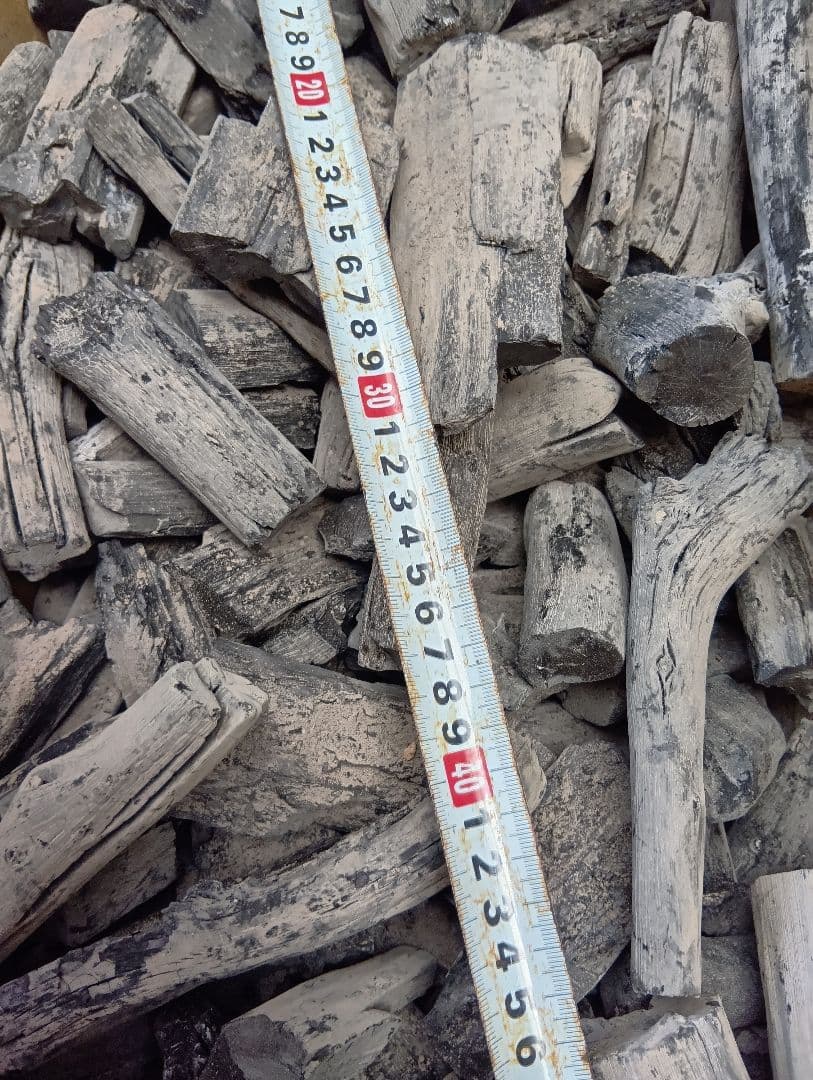 窯元直送紀州備長炭ウバメカシ荒並15kg送料込