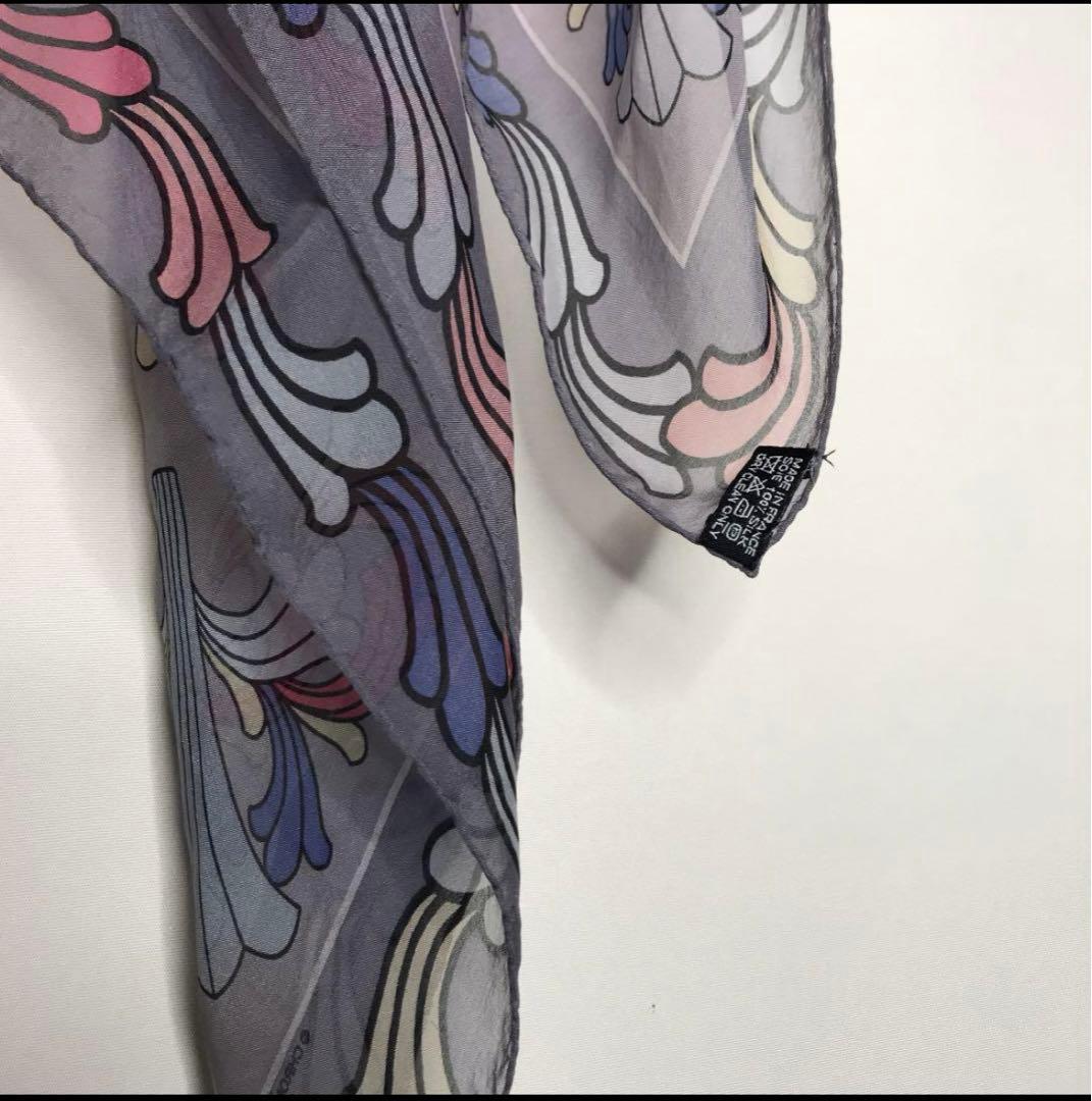 chrome hearts スカーフ　グレー クロムハーツ