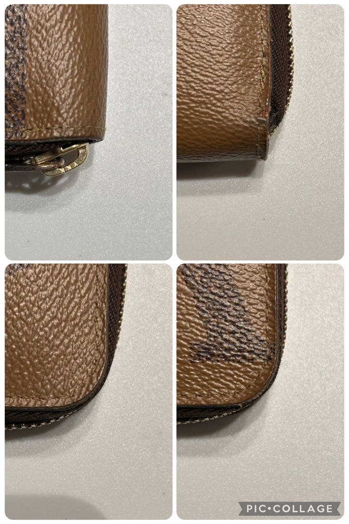 【極美品】ルイヴィトン モノグラム ジャイアント リバース ジッピーウォレット