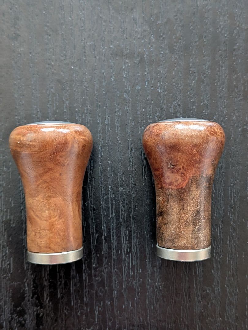 シマノ夢屋カーディフ花梨ノブ銀　2個セット