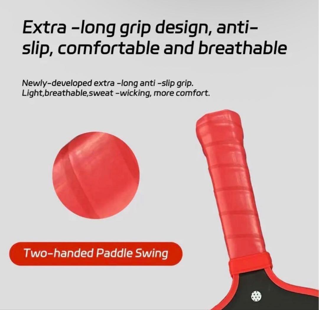 ほぼ新品AGASSI PRO16mm T700 ピックルボール パドル228g