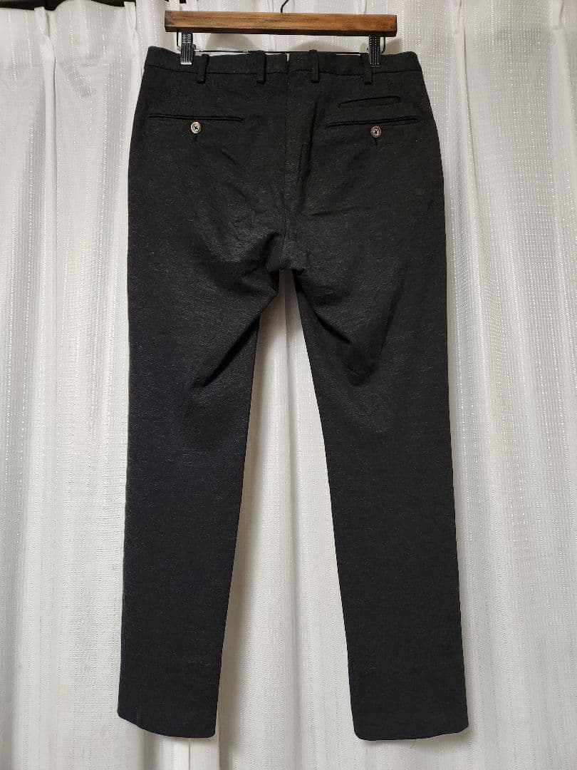 ピーティーゼロウーノ　TRAVELLER　テクノジャージー　濃灰　48　秋冬