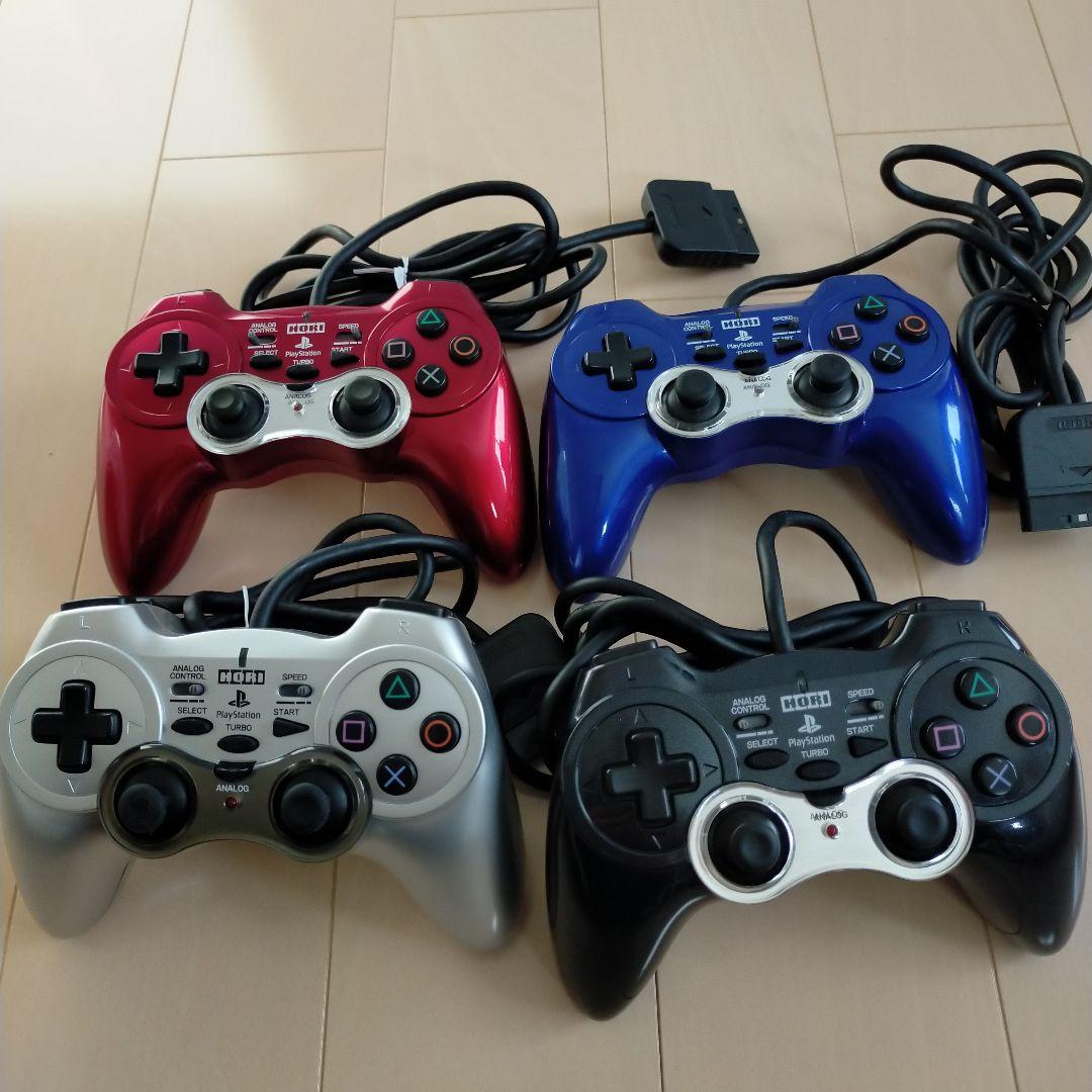 PS2 「ホリ アナログ振動パッド 2」4個セット