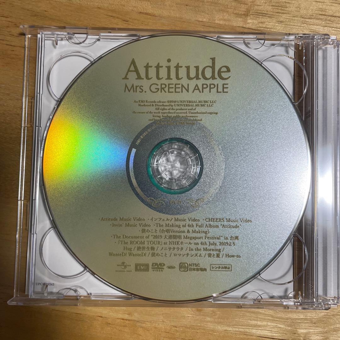 Mrs.GREEN APPLE Attitude 初回限定盤