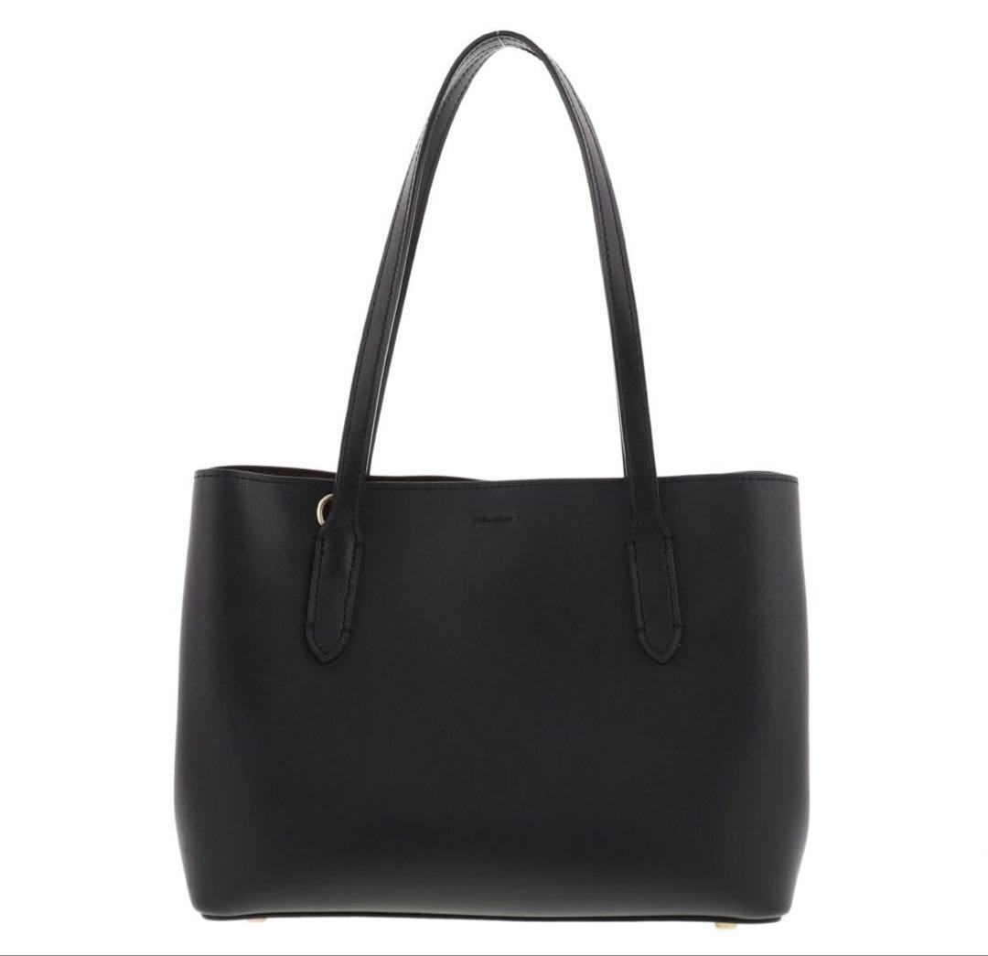 \新品/COACH ミニアベニュー 2WAY トートバッグ ブラック