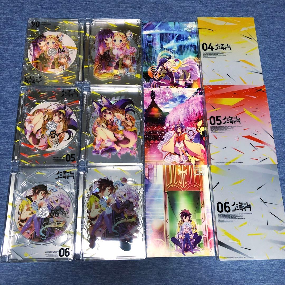 超メルカリ市　ノーゲーム・ノーライフ Blu-ray 6巻 ゼロ セット