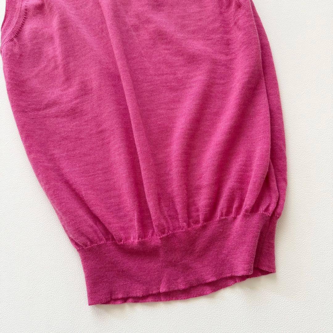 希少　ヴィヴィアンウエスト　ピンク　ニット　ベスト