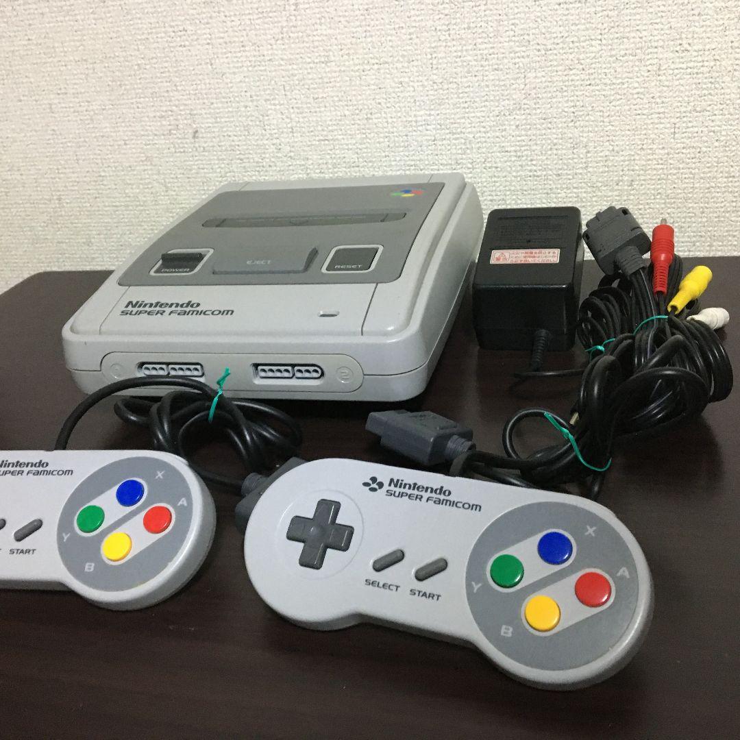 スーパーファミコン 本体 セット コントローラー 美品