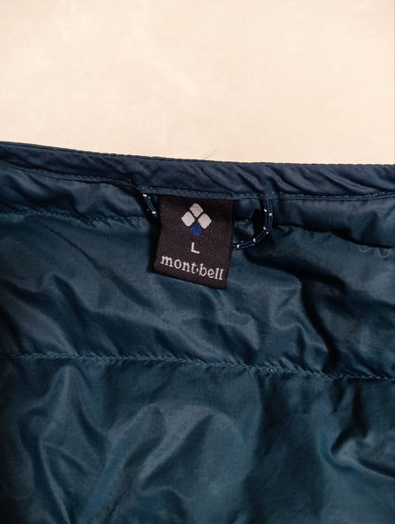montbell　スペリオダウンラウンドネックジャケット