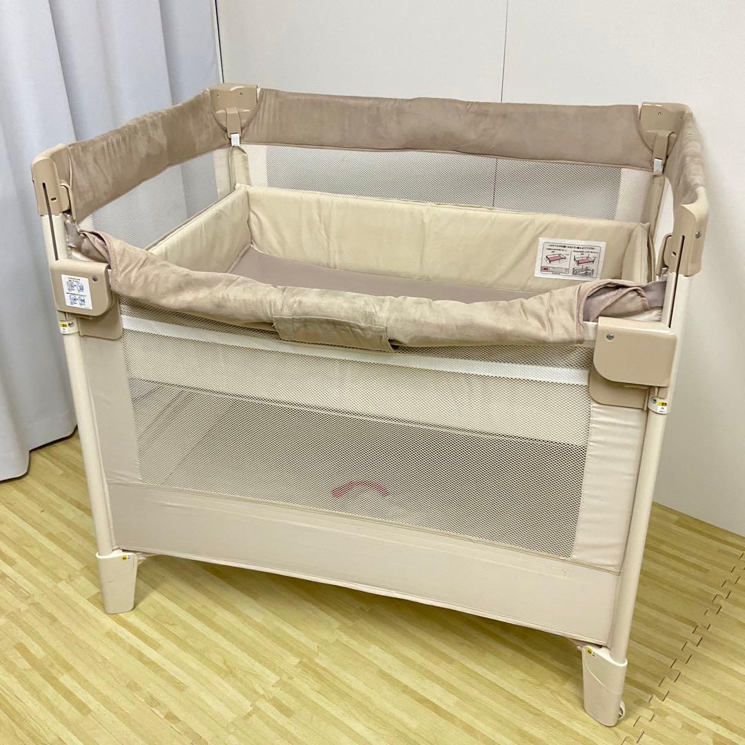 綺麗！アップリカ ベビーベッド ココネル エアー プラス