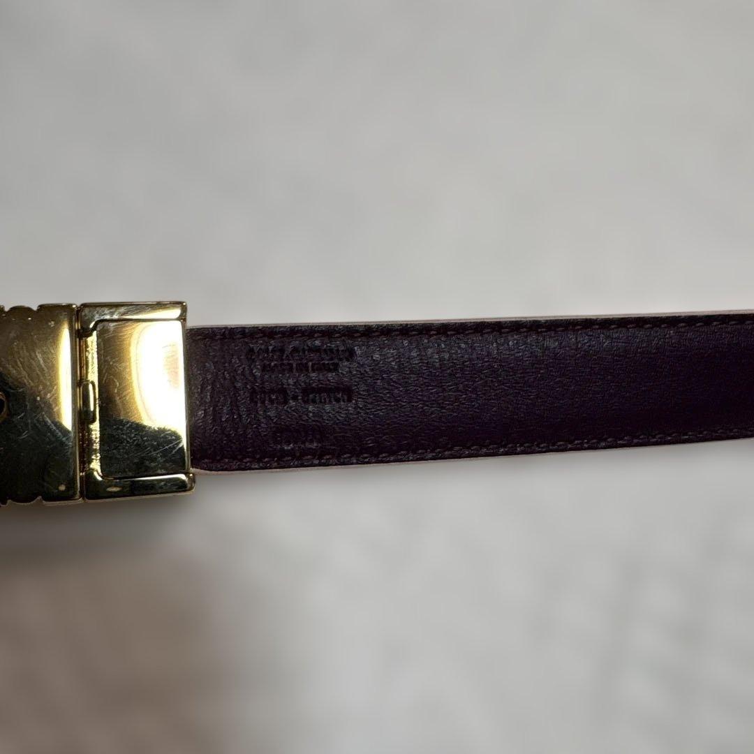 ドルチェ＆ガッバーナレディース ゴールドバックル ピンク