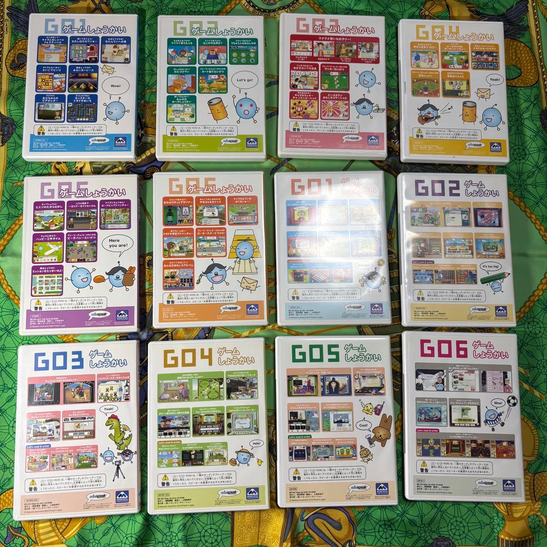 BE-GO 付録 計7個 CD-ROM 計18枚 2008 2009 2010