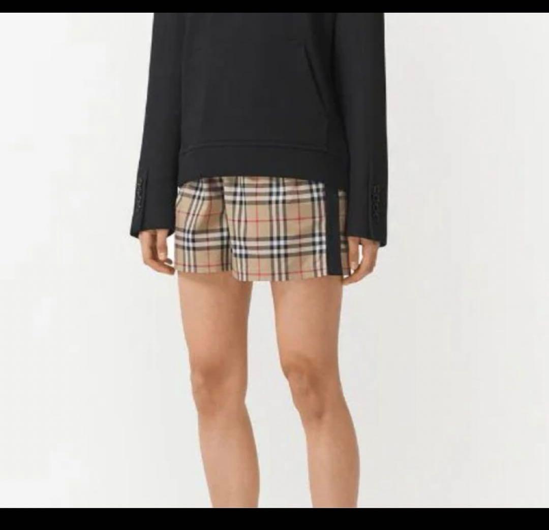 【試着のみ】BURBERRYバーバリー ヴィンテージチェックショートパンツ 34
