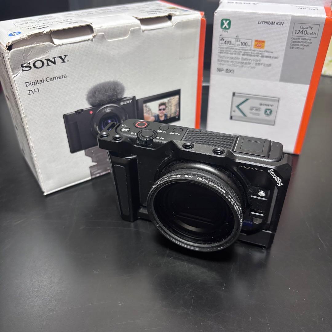 【美品】SONY デジタルカメラZV-1 本体　付属品多数