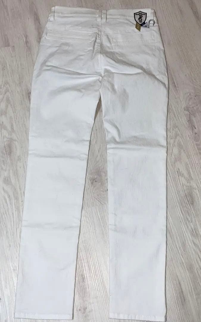 PERLYGATES ストレッチ ドビー変形ダイヤ柄レディースパンツ