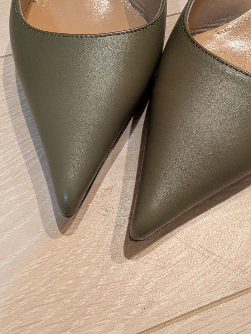 PELLICO ペリーコ BACKSTRAP MULE 35 カーキ