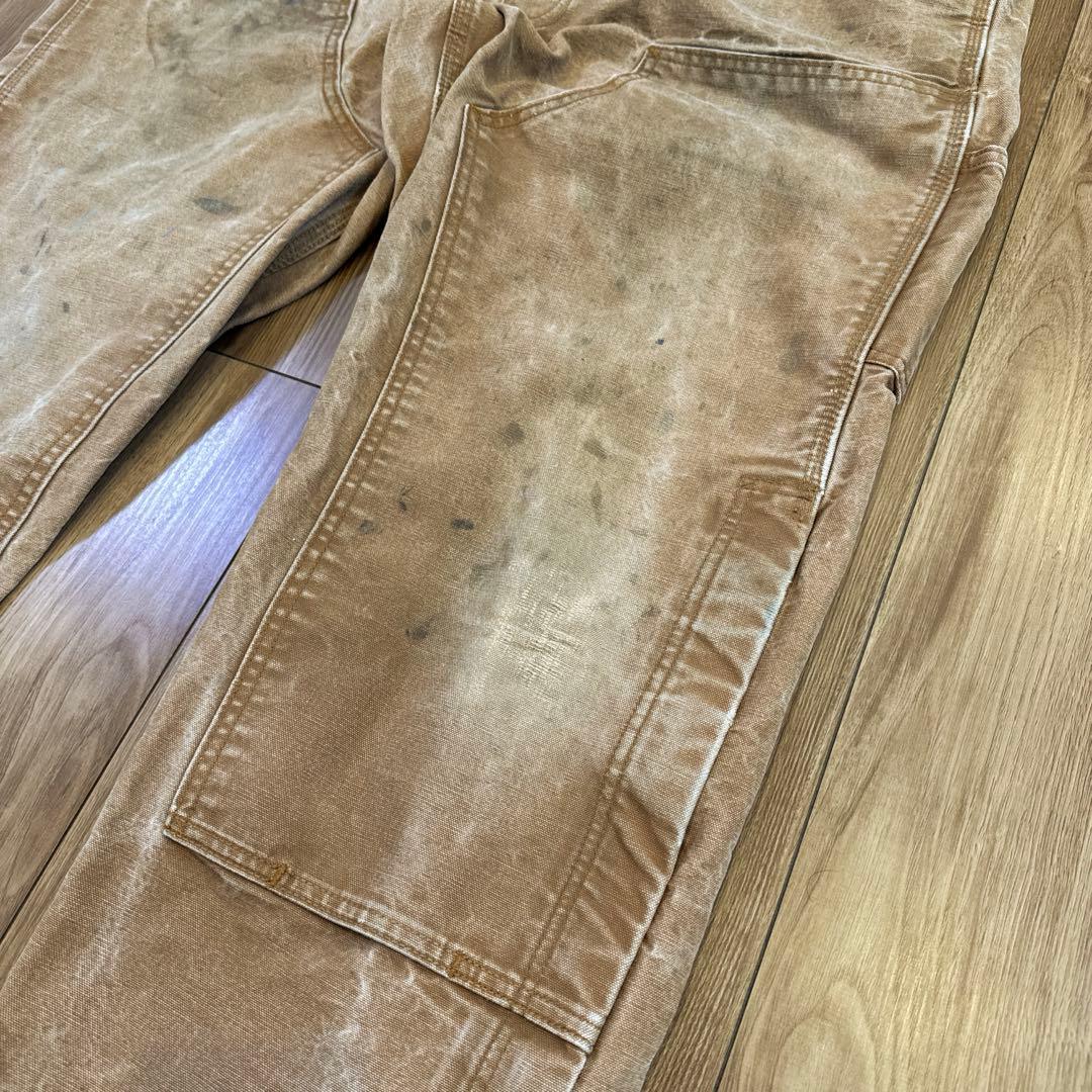 90s Carhartt カーハート ダック ダブルニー オーバーオール FR